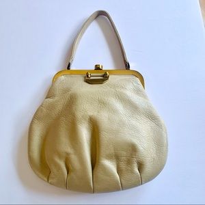 Leather handbag - vintage,  fun & classic style! Roger Van S unique design